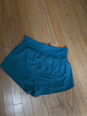DSG Green Athletic Short with Built-In Underwear
